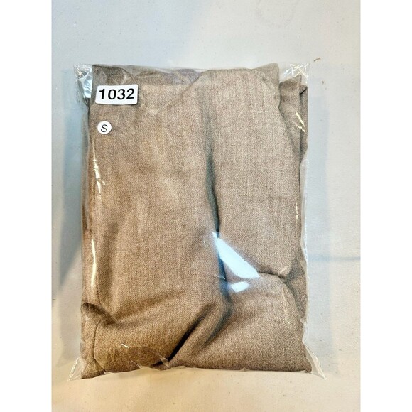 Rena Lange Brown Wool Blend Straight Leg Pants Women S Rare Classic Minimalist - Picture 8 of 8